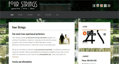 Desktop Screenshot of fourstrings.com
